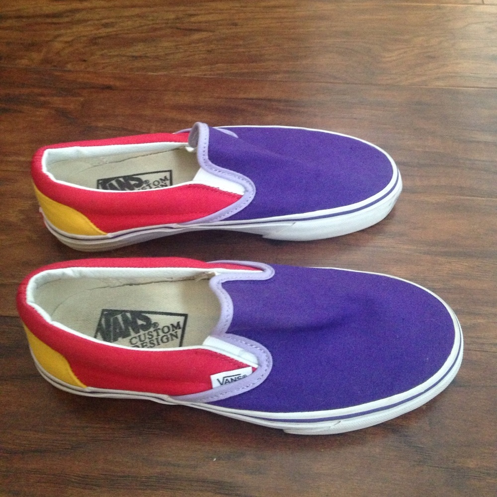 COPY - Vans Custom Design slip on shoes.